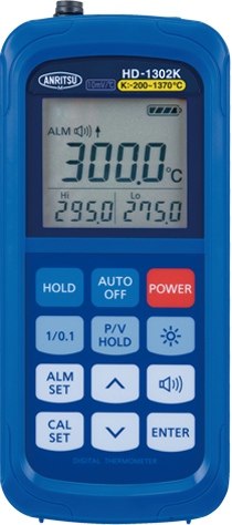 ハンディタイプ温度計HD-1302E / 1302K