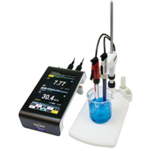 TOADKK 东亚电波 多功能水质分析仪（pH/ORP/离子/电导率/溶解率）M...